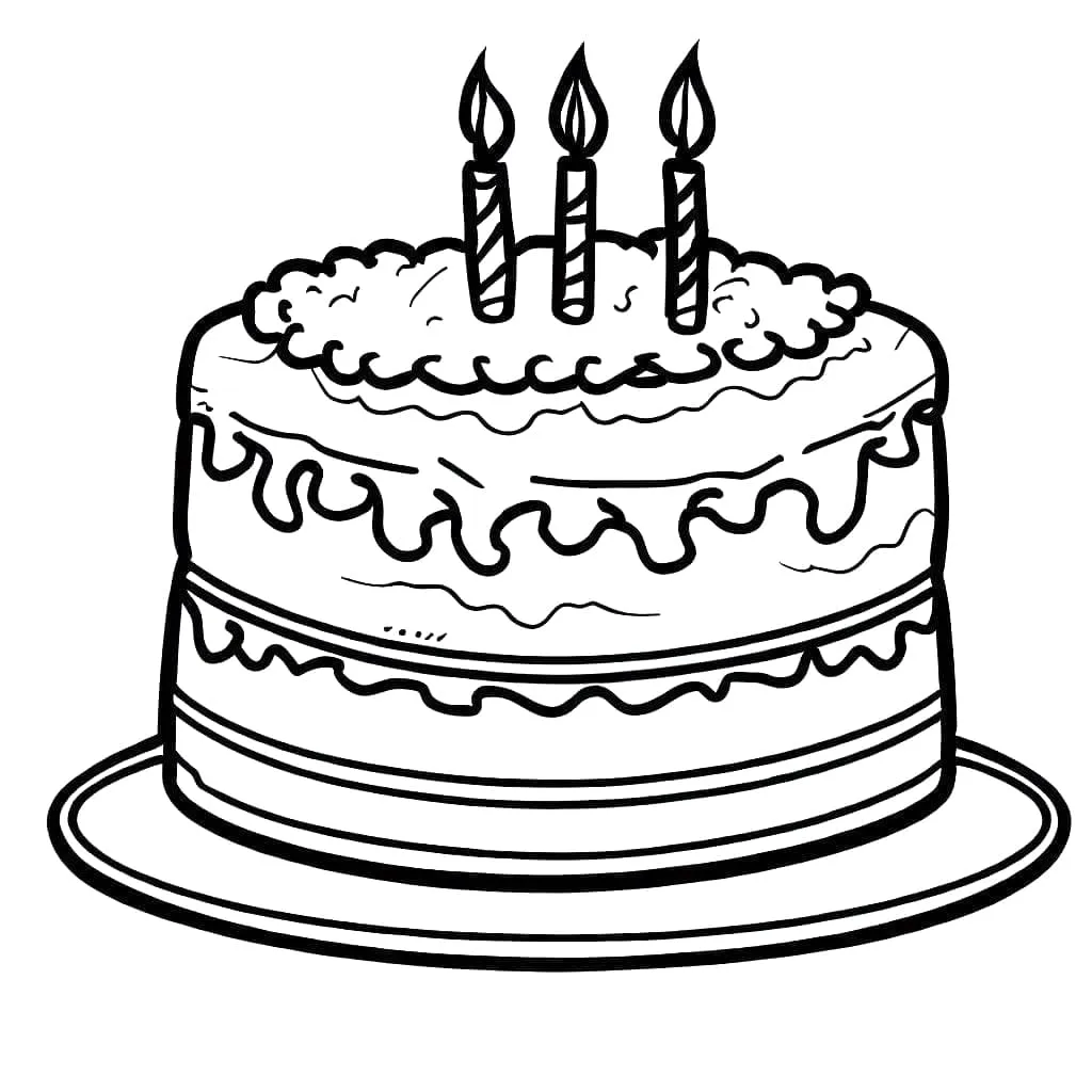 Gâteau Anniversaire 10